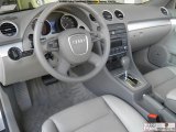 2009 Audi A4 2.0T Cabriolet Light Grey Interior