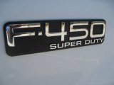 1999 Ford F450 Super Duty XL Regular Cab Dump Chassis Marks and Logos