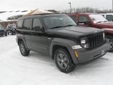 Brilliant Black Crystal Pearl Jeep Liberty in 2011