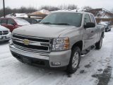 2008 Silver Birch Metallic Chevrolet Silverado 1500 LT Extended Cab 4x4 #41935098