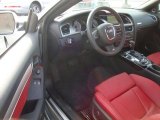 2011 Audi S5 4.2 FSI quattro Coupe Black/Magma Red Silk Nappa Leather Interior