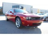 2010 Inferno Red Crystal Pearl Dodge Challenger R/T #41934902
