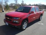 2011 Victory Red Chevrolet Colorado LT Crew Cab #41935150