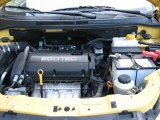2009 Chevrolet Aveo Aveo5 LT 1.6 Liter DOHC 16-Valve VVT Ecotec 4 Cylinder Engine
