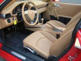 2009 Porsche 911 Targa 4 Sand Beige Interior
