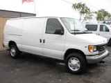 2001 Oxford White Ford E Series Van E250 Cargo #41934481