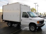 2006 Oxford White Ford E Series Cutaway E350 Commercial Moving Van #41934482