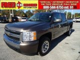 2007 Desert Brown Metallic Chevrolet Silverado 1500 LT Crew Cab #41935196