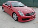 2004 Laser Red Infiniti G 35 Coupe #41934752