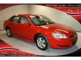 2010 Victory Red Chevrolet Impala LS #41934531