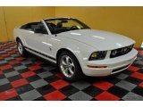 2009 Performance White Ford Mustang V6 Convertible #41934975