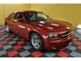 2006 Inferno Red Crystal Pearl Dodge Charger R/T #41934977