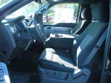 2011 Ford F150 XLT SuperCrew Steel Gray Interior