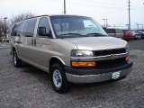 2010 Chevrolet Express 2500 Work Van Front 3/4 View