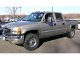 2003 Pewter Metallic GMC Sierra 2500HD SLE Crew Cab 4x4 #42001754