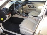 2009 Subaru Outback 2.5i Limited Wagon Warm Ivory Interior