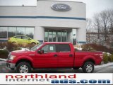 2011 Red Candy Metallic Ford F150 XLT SuperCrew 4x4 #42001413