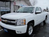2008 Summit White Chevrolet Silverado 1500 LT Extended Cab 4x4 #42001871