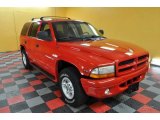 2000 Flame Red Dodge Durango SLT 4x4 #42001699