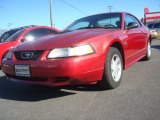 1999 Laser Red Metallic Ford Mustang V6 Coupe #42033910