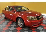 2008 Inferno Red Crystal Pearl Dodge Avenger R/T #42050089