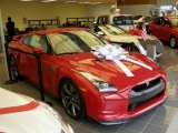 2010 Solid Red Nissan GT-R Premium #42063797