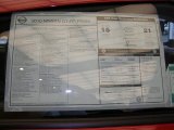 2010 Nissan GT-R Premium Window Sticker