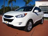 2011 Cotton White Hyundai Tucson Limited #42063250