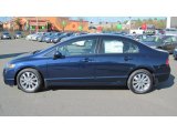 Royal Blue Pearl Honda Civic in 2011