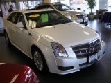 White Diamond Tricoat Cadillac CTS in 2010