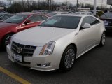 2011 White Diamond Tricoat Cadillac CTS Coupe #42063685