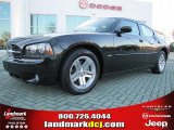 2008 Brilliant Black Crystal Pearl Dodge Charger R/T #42063306
