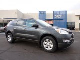 2011 Cyber Gray Metallic Chevrolet Traverse LS #42063329