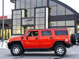 2008 Solar Flare Metallic Hummer H2 SUV #42099747