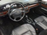 2002 Chrysler Sebring Limited Convertible Deep Royal Blue Interior