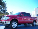 2011 Red Candy Metallic Ford F150 Lariat SuperCrew 4x4 #42099446