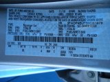 2011 Fiesta Color Code for Ingot Silver Metallic - Color Code: UX