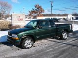 2002 Forest Green Metallic Chevrolet S10 LS Extended Cab 4x4 #42099624