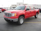 2011 Fire Red GMC Sierra 1500 SLE Crew Cab 4x4 #42099692