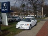 2003 Taffeta White Honda Civic Hybrid Sedan #4212308