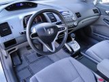 2009 Honda Civic LX Sedan Gray Interior