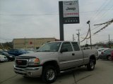 2005 Silver Birch Metallic GMC Sierra 2500HD SLE Extended Cab 4x4 #42134003