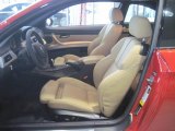 2011 BMW M3 Coupe Bamboo Beige Novillo Leather Interior