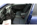 2006 Mazda MAZDA3 s Sedan Black/Blue Interior