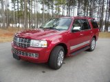 2007 Vivid Red Metallic Lincoln Navigator Luxury #42187982