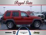 2006 Blaze Red Jeep Liberty Sport 4x4 #42187852