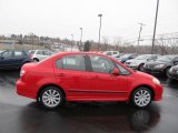 2010 Suzuki SX4 Vivid Red