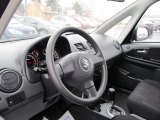 2010 Suzuki SX4 Sport Sedan S Black Interior