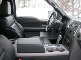 2007 Ford F150 FX4 SuperCab 4x4 Black Interior