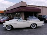 1957 Colonial White Ford Thunderbird Convertible #392089